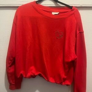 Red Heart Sweatshirt